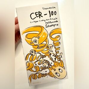 Elizavecca CER-100 Collagen Coating Hair A+ Muscle Helltornado Shampoo K-Beauty